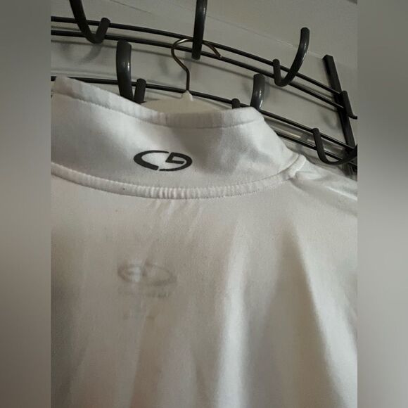 C9 by Champion Duo Dry 1/2 Zip white Pullover EUC running - Picture 9 of 12